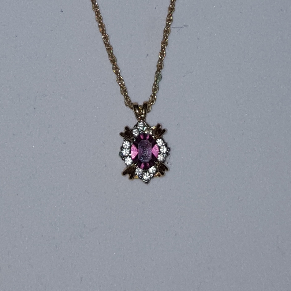 Amethyst necklace